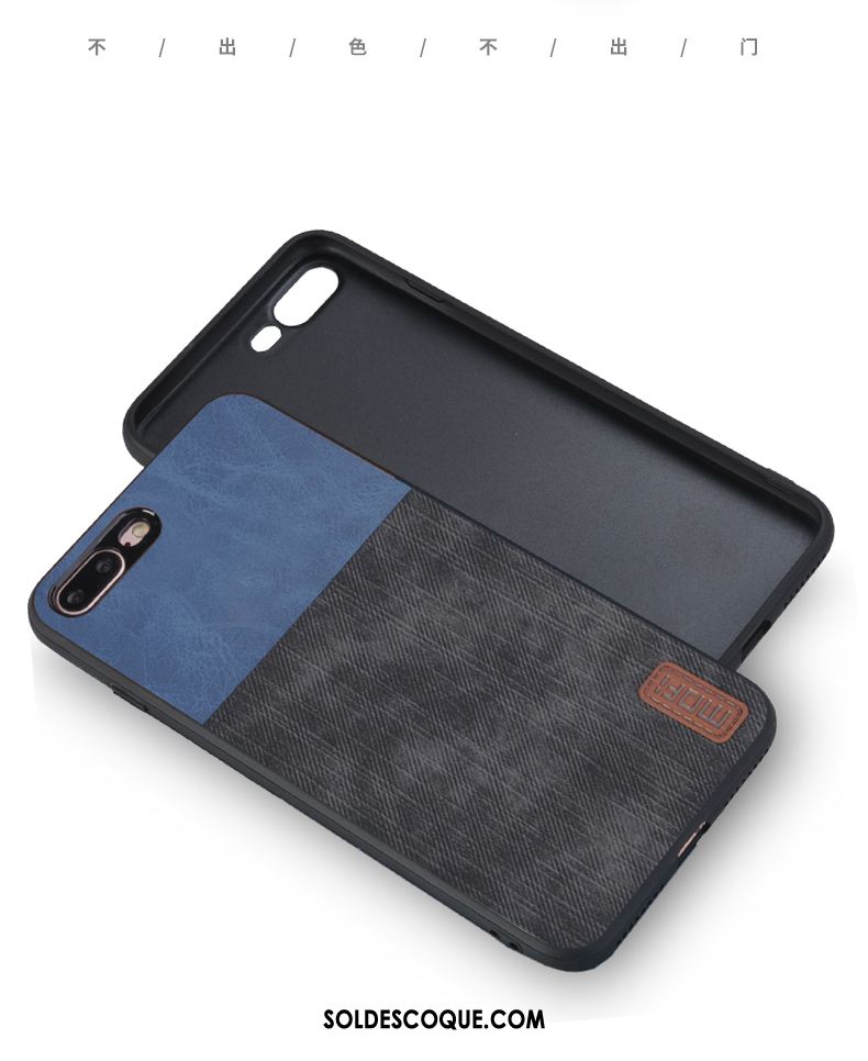 Coque iPhone 7 Plus Personnalité Bleu Tout Compris Protection Créatif Pas Cher