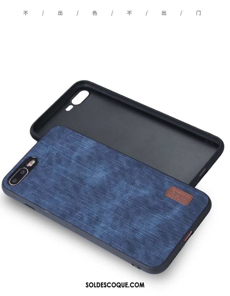 Coque iPhone 7 Plus Personnalité Bleu Tout Compris Protection Créatif Pas Cher