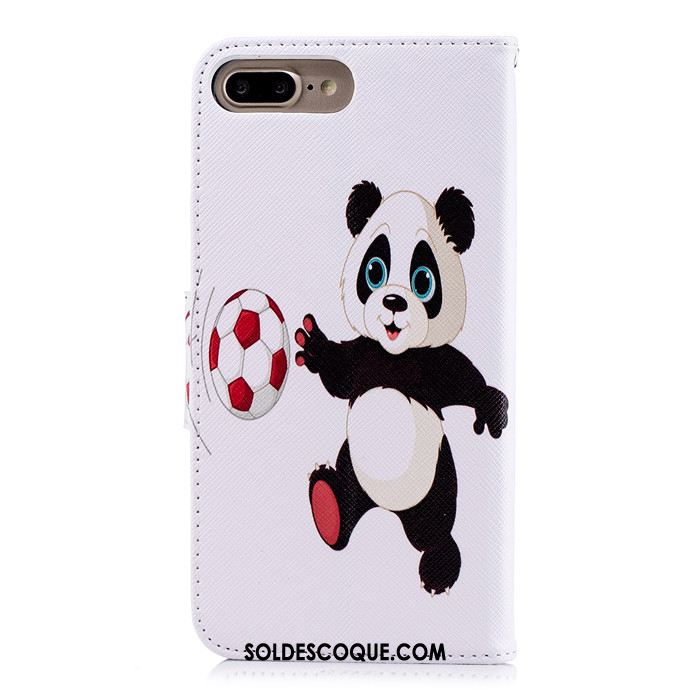 Coque iPhone 7 Plus Personnalité Téléphone Portable Silicone Blanc Clamshell Soldes