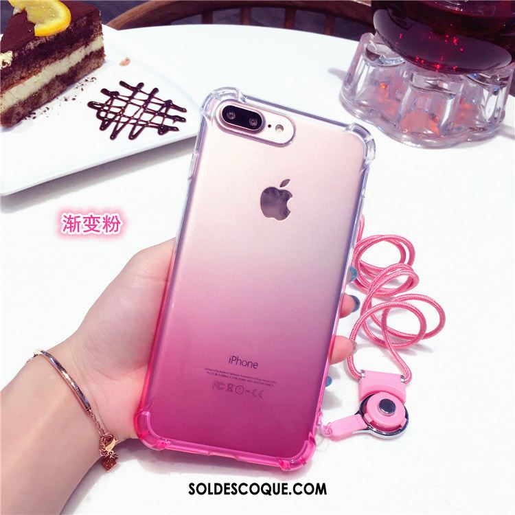 Coque iPhone 7 Plus Silicone Ornements Suspendus Tendance Incassable Transparent En Ligne