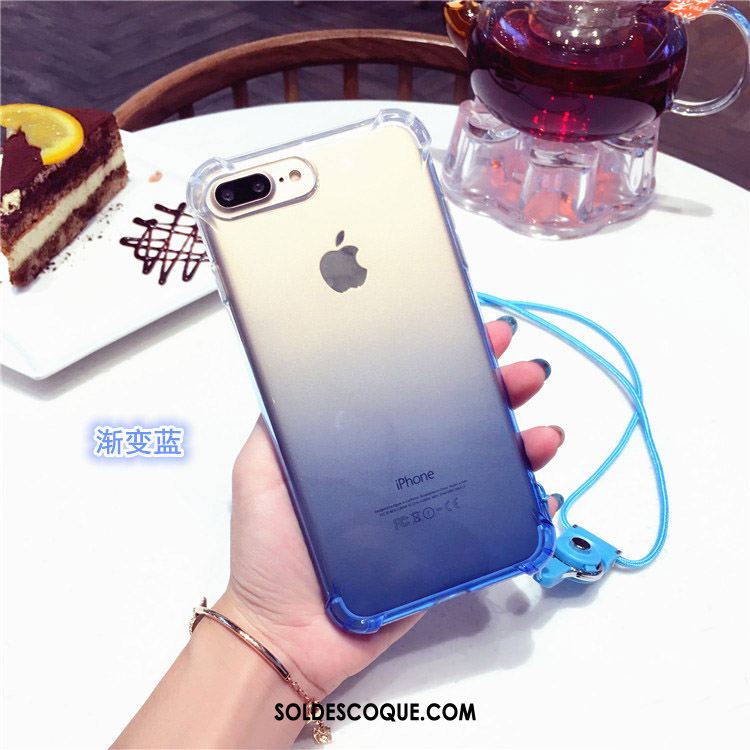 Coque iPhone 7 Plus Silicone Ornements Suspendus Tendance Incassable Transparent En Ligne