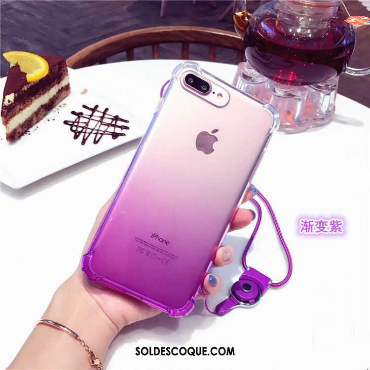 Coque iPhone 7 Plus Silicone Ornements Suspendus Tendance Incassable Transparent En Ligne