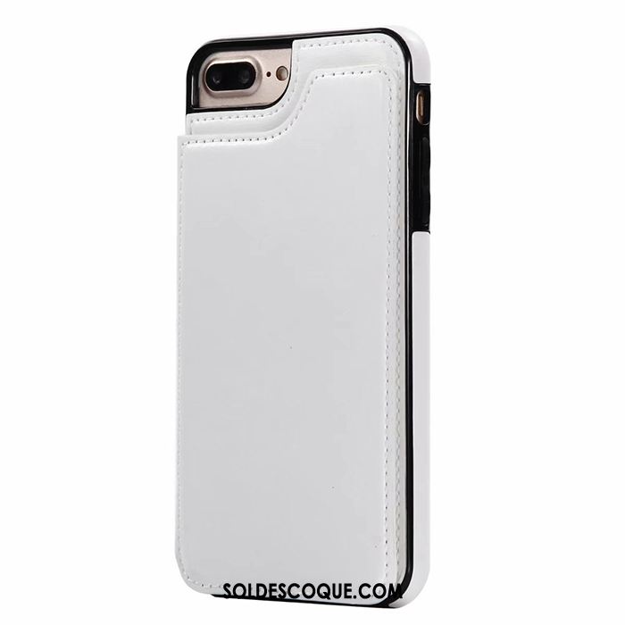 Coque iPhone 7 Plus Support Business Carte Portefeuille Sac Carte En Vente