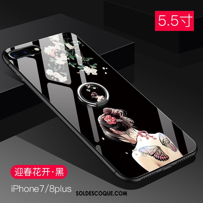 Coque iPhone 7 Plus Très Mince Étui Fluide Doux Téléphone Portable Silicone En Vente