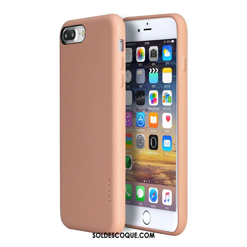 Coque iPhone 7 Plus Téléphone Portable Étui Tout Compris Marque De Tendance Étui En Cuir Housse En Vente