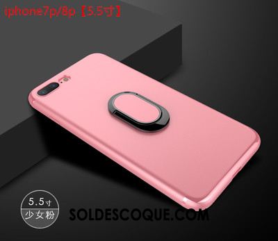 Coque iPhone 7 Plus À Bord Fluide Doux Rouge Magnétisme Support En Vente