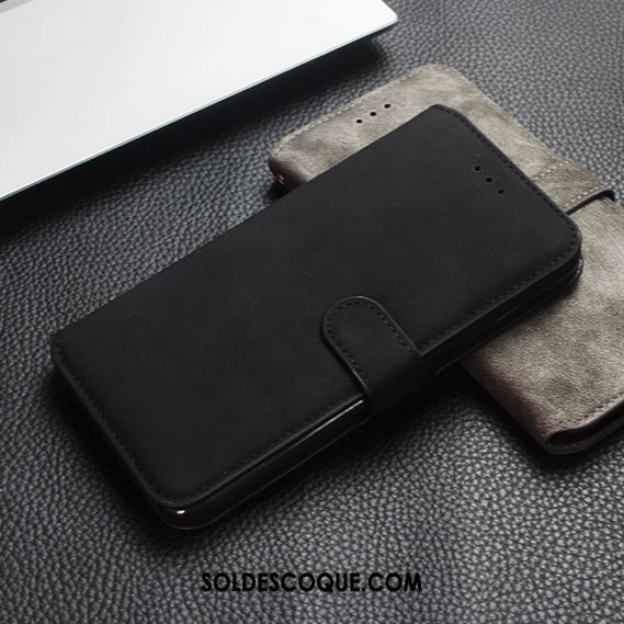 Coque iPhone 7 Plus Étui En Cuir Silicone Business Incassable Cuir Véritable En Vente