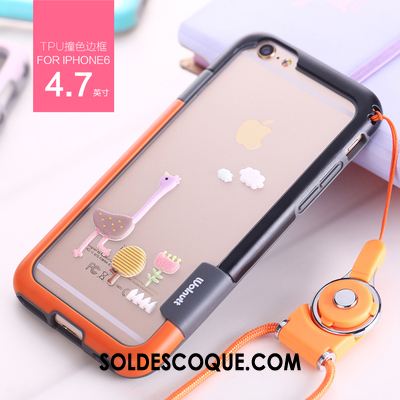 Coque iPhone 8 Incassable Violet Fluide Doux Silicone Border Pas Cher