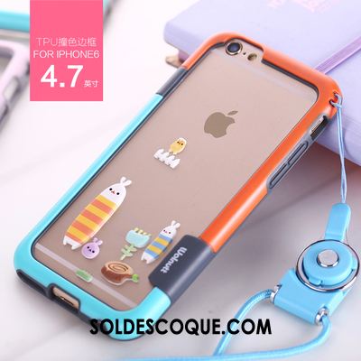 Coque iPhone 8 Incassable Violet Fluide Doux Silicone Border Pas Cher