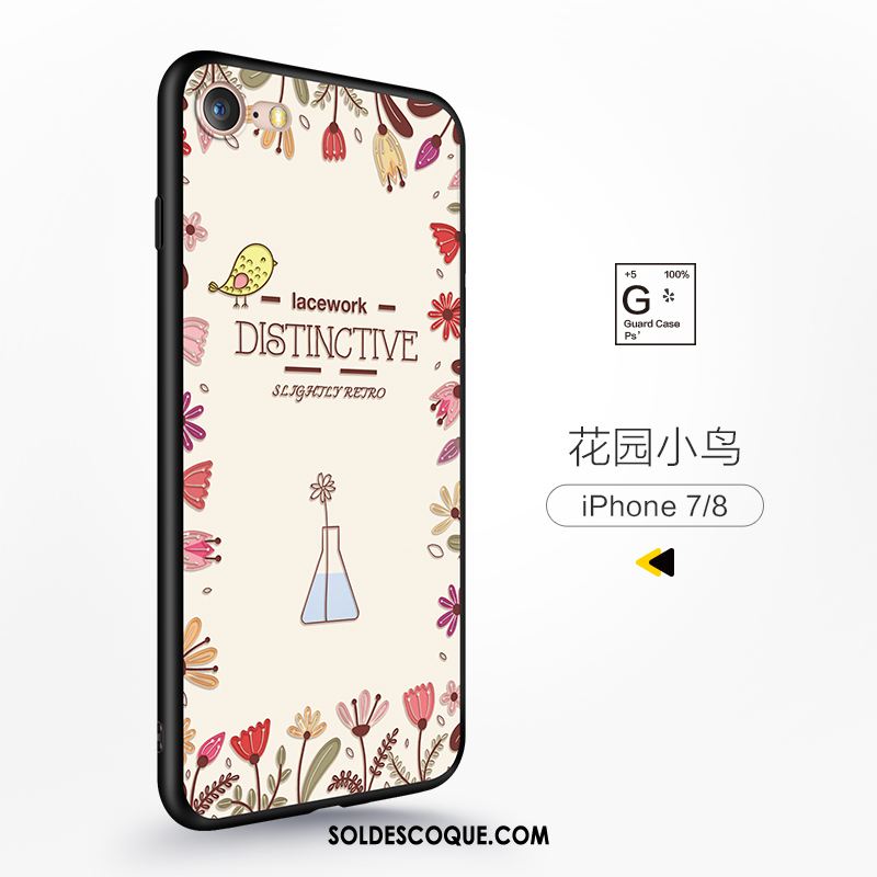 Coque iPhone 8 Marque De Tendance Créatif Téléphone Portable Étui Nouveau France