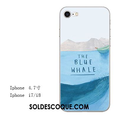 Coque iPhone 8 Ornements Suspendus Téléphone Portable Fluide Doux Incassable Art En Vente