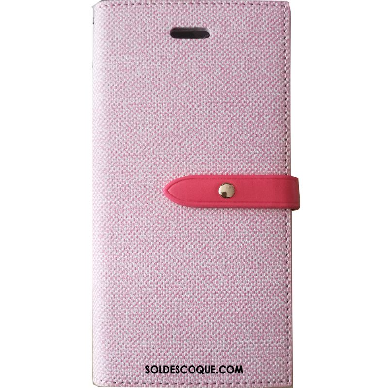 Coque iPhone 8 Plus Cuir Plaid Étui En Cuir Protection Téléphone Portable Pas Cher