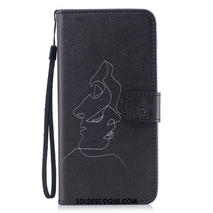 Coque iPhone 8 Plus Nouveau Bleu Étui En Cuir Téléphone Portable Tout Compris Housse En Vente