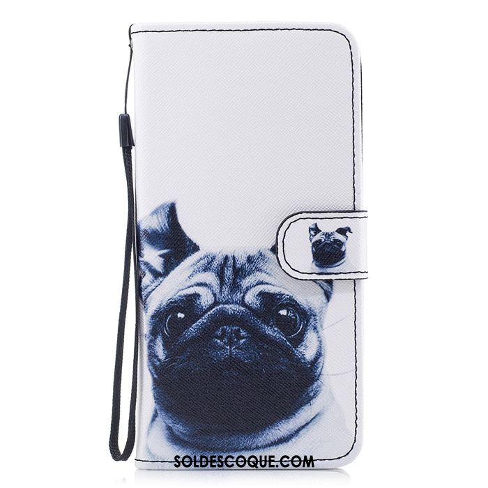 Coque iPhone 8 Plus Nouveau Bleu Étui En Cuir Téléphone Portable Tout Compris Housse En Vente