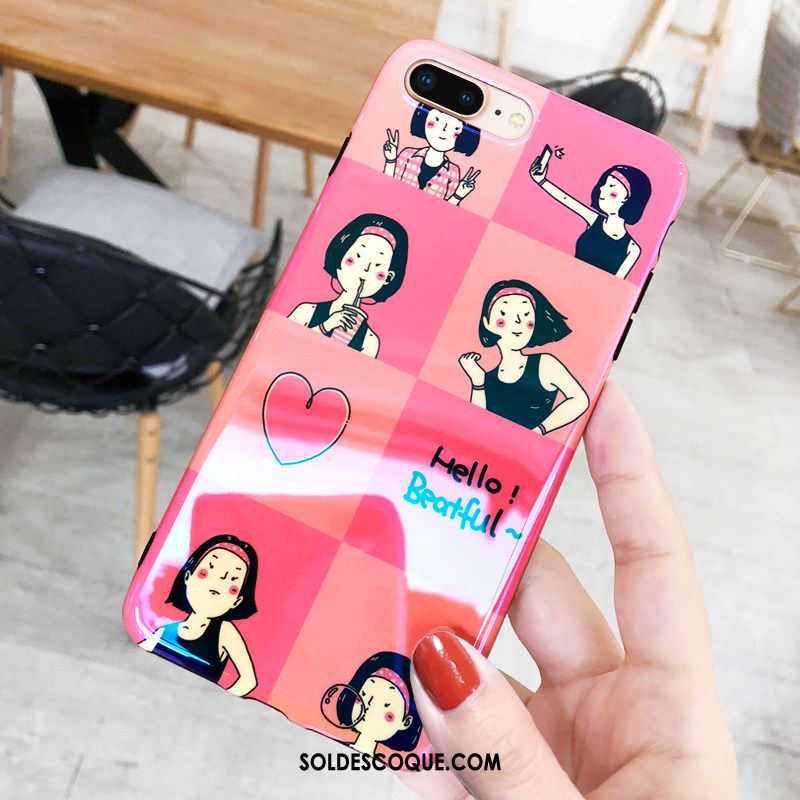 Coque iPhone 8 Plus Nouveau Créatif Marque De Tendance Incassable Tout Compris Soldes