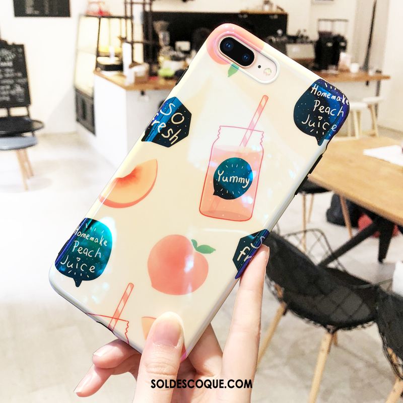 Coque iPhone 8 Plus Nouveau Créatif Marque De Tendance Incassable Tout Compris Soldes