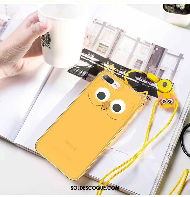 Coque iPhone 8 Plus Nouveau Transparent Marque De Tendance Dessin Animé Silicone En Ligne