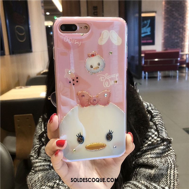 Coque iPhone 8 Plus Nouveau Téléphone Portable Silicone Super Mignon Incassable Soldes