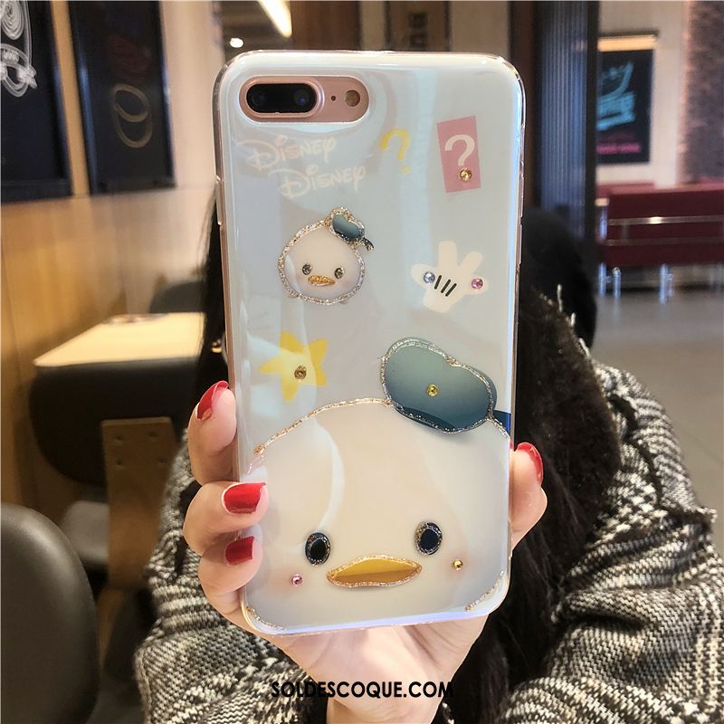 Coque iPhone 8 Plus Nouveau Téléphone Portable Silicone Super Mignon Incassable Soldes