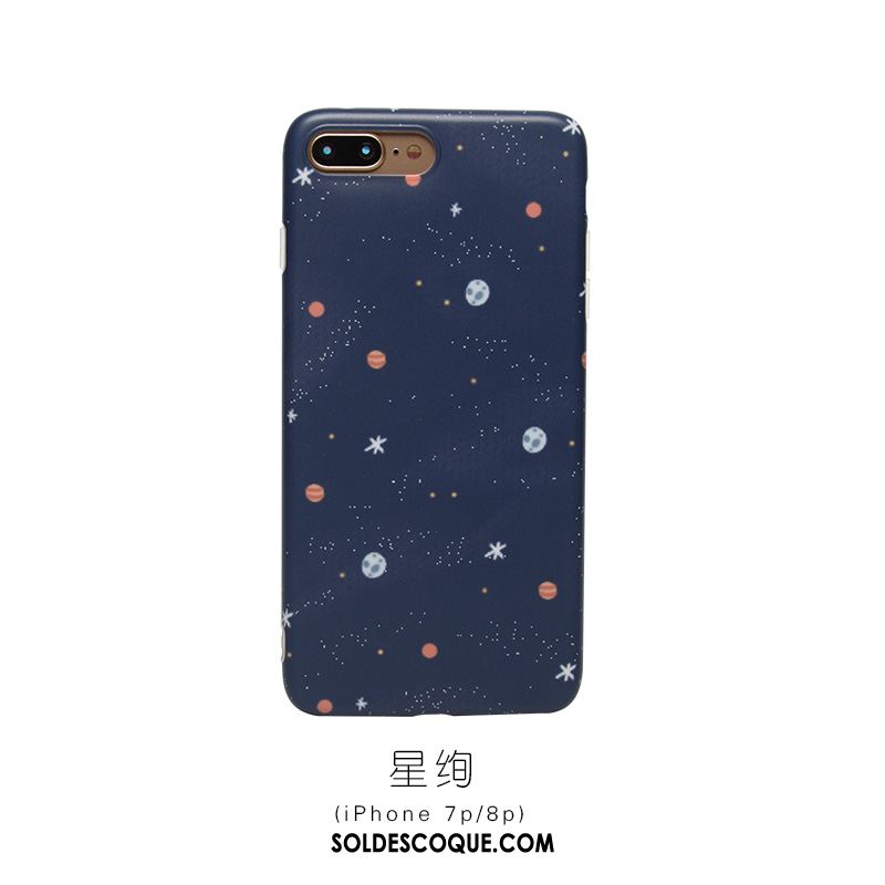 Coque iPhone 8 Plus Personnalité Silicone Charmant Fluide Doux Nouveau En Ligne