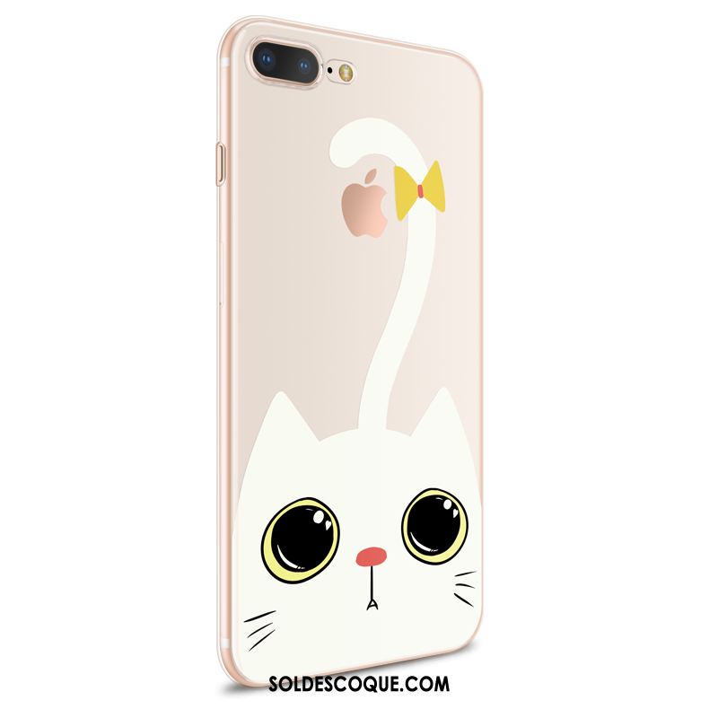 Coque iPhone 8 Plus Silicone Charmant Pu Personnalité Marque De Tendance Soldes