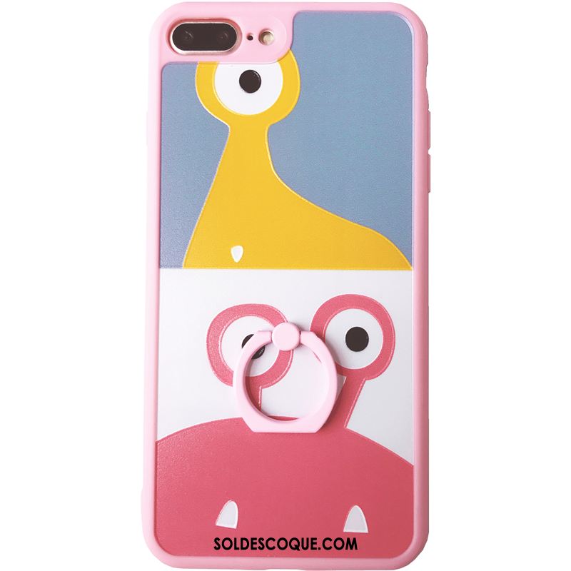 Coque iPhone 8 Plus Support Cœur Téléphone Portable Ornements Suspendus Mignonne France