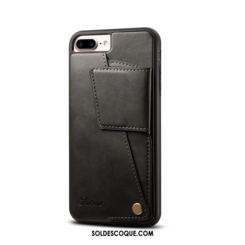 Coque iPhone 8 Plus Tout Compris Incassable Modèle Fleurie Bovins Carte Soldes