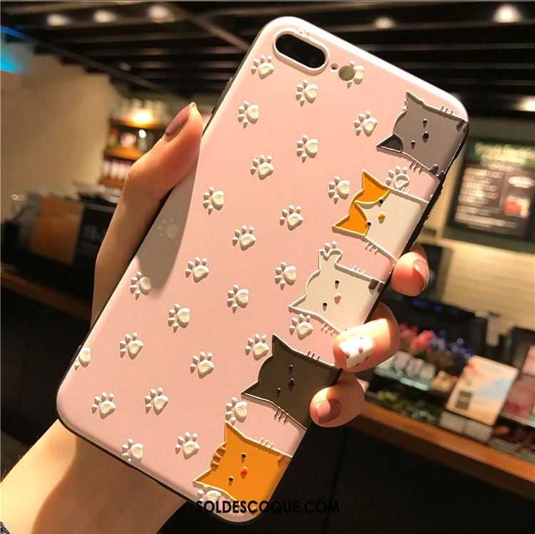 Coque iPhone 8 Plus Téléphone Portable Tout Compris Vert Tendance Charmant Soldes