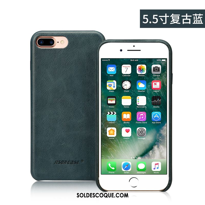 Coque iPhone 8 Plus Vert Protection Incassable Tout Compris Business En Ligne