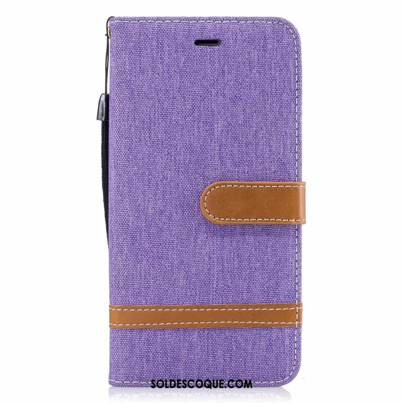 Coque iPhone 8 Plus Violet Protection Téléphone Portable Simple Étui Pas Cher