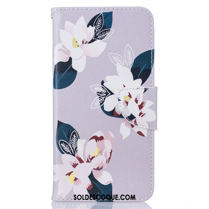 Coque iPhone 8 Plus Violet Silicone Étui Dessin Animé Étui En Cuir Pas Cher