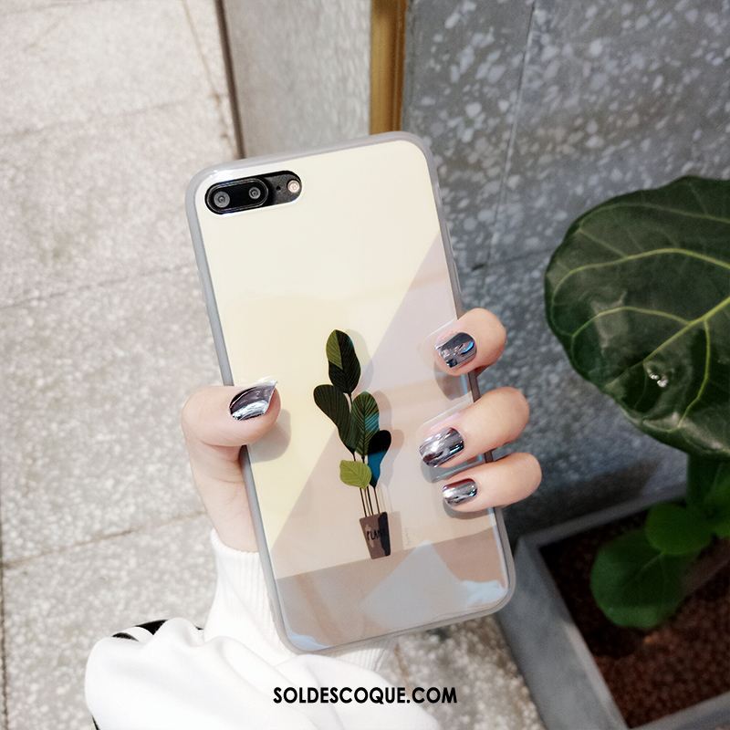 Coque iPhone 8 Plus Étui Bleu Téléphone Portable Vert Protection France