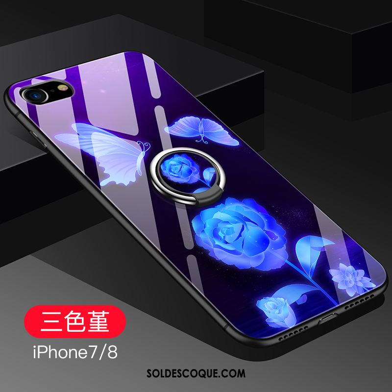 Coque iPhone 8 Très Mince Marque De Tendance Tout Compris Verre Créatif En Ligne