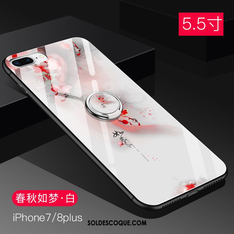 Coque iPhone 8 Très Mince Marque De Tendance Tout Compris Verre Créatif En Ligne