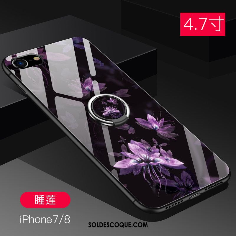 Coque iPhone 8 Très Mince Marque De Tendance Tout Compris Verre Créatif En Ligne
