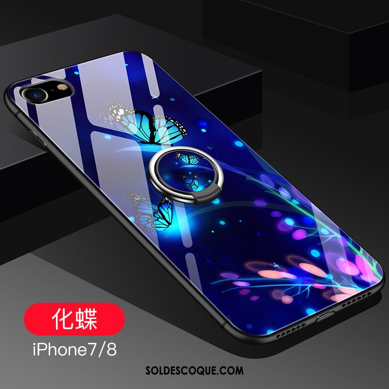 Coque iPhone 8 Très Mince Marque De Tendance Tout Compris Verre Créatif En Ligne