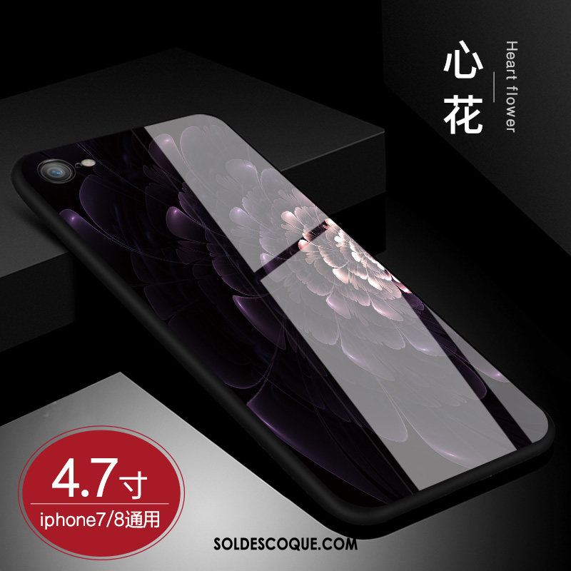 Coque iPhone 8 Verre Tout Compris Incassable Noir Nouveau En Vente