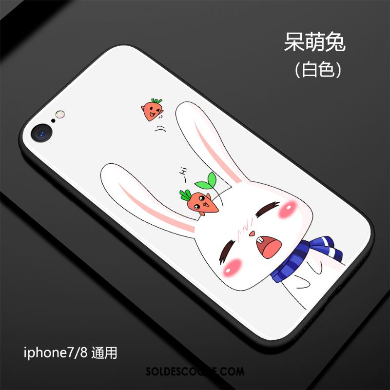 Coque iPhone 8 Étui Téléphone Portable Silicone Incassable Dessin Animé Soldes