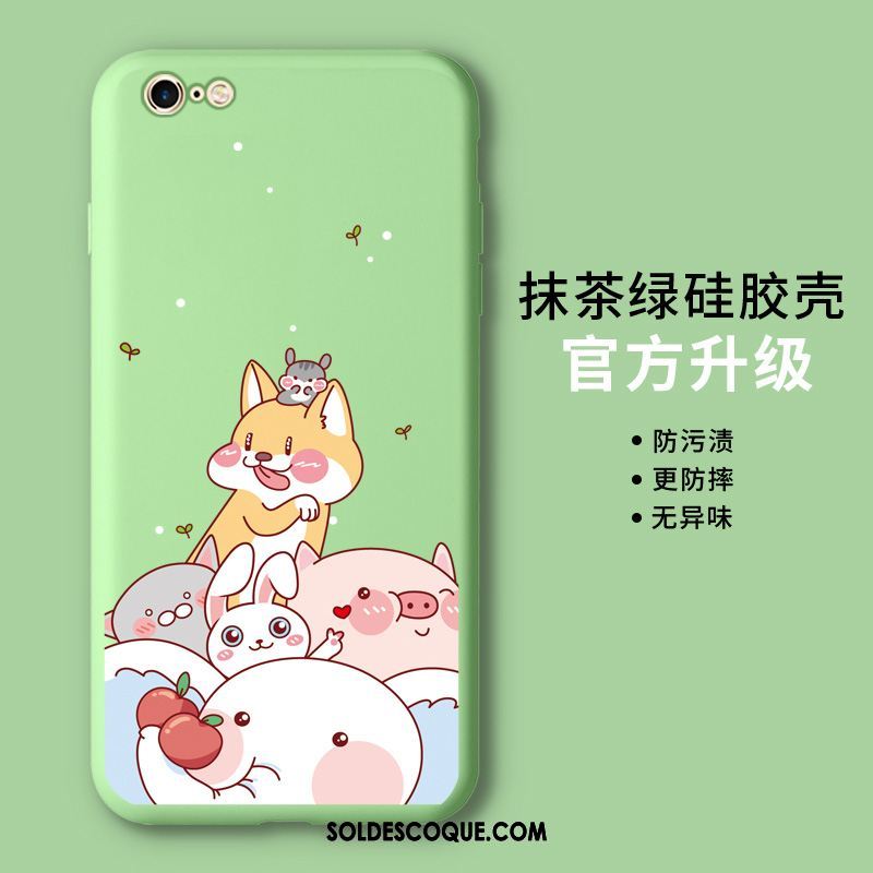 Coque iPhone Se 2020 Dessin Animé Tout Compris Étui Légères Fluide Doux Soldes