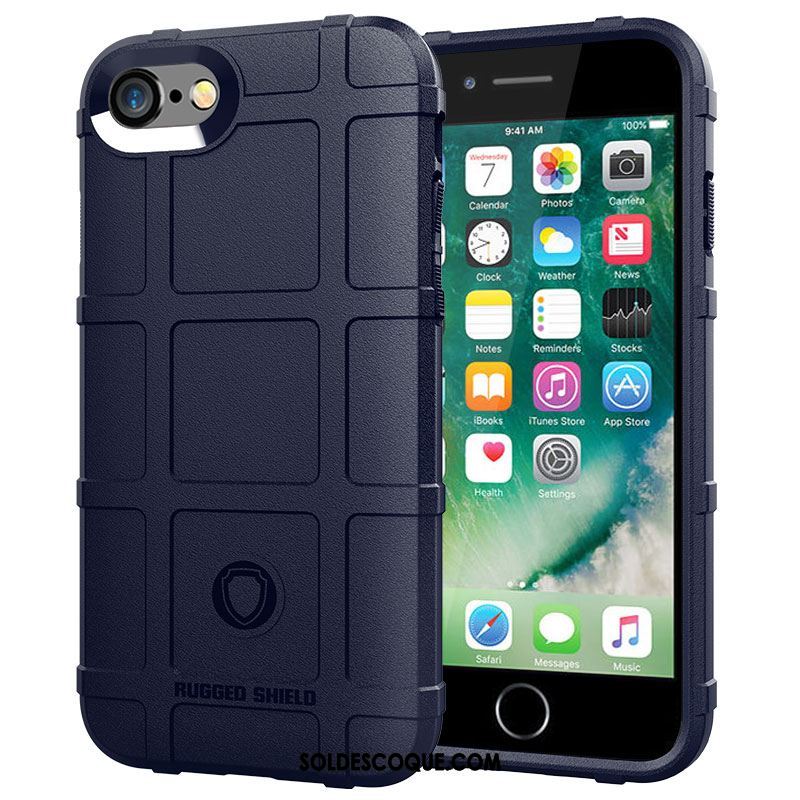 Coque iPhone Se 2020 Incassable Tout Compris Téléphone Portable Noir Créatif En Vente