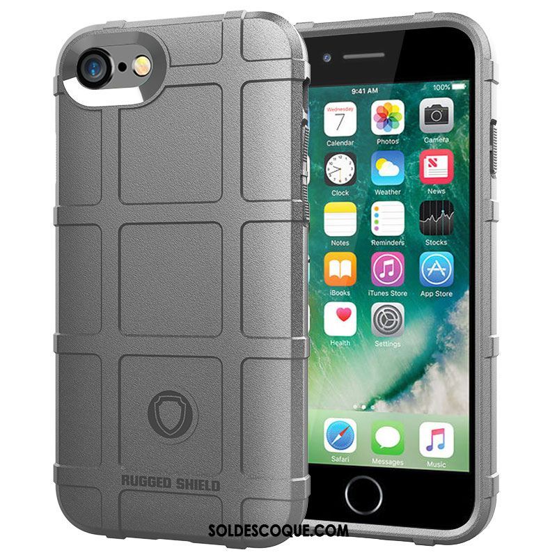 Coque iPhone Se 2020 Incassable Tout Compris Téléphone Portable Noir Créatif En Vente