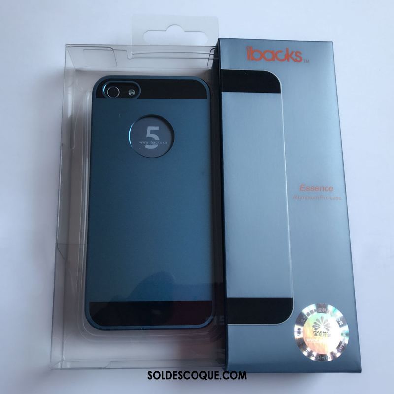 Coque iPhone Se Difficile Très Mince Métal Étui Téléphone Portable En Vente