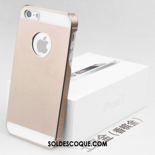 Coque iPhone Se Difficile Très Mince Métal Étui Téléphone Portable En Vente