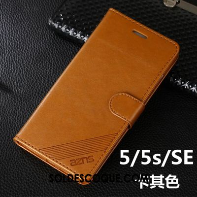 Coque iPhone Se Incassable Protection Téléphone Portable Carte Étui Soldes