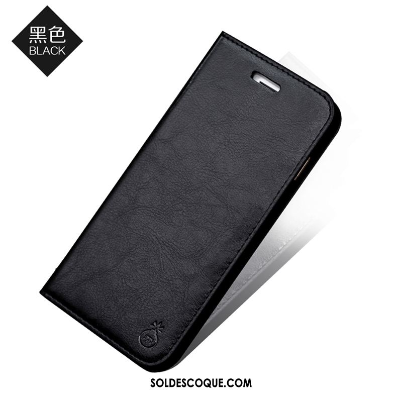 Coque iPhone Se Étui Téléphone Portable Étui En Cuir Protection Tendance Soldes