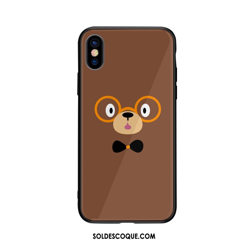 Coque iPhone X Amoureux Nouveau Téléphone Portable Incassable Dessin Animé En Ligne