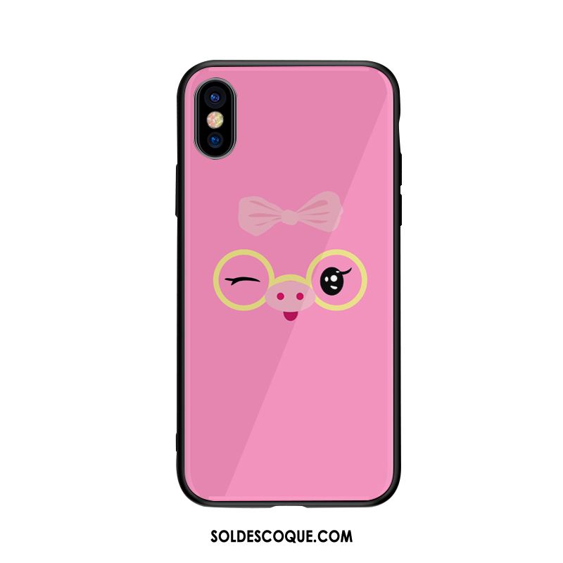 Coque iPhone X Amoureux Nouveau Téléphone Portable Incassable Dessin Animé En Ligne