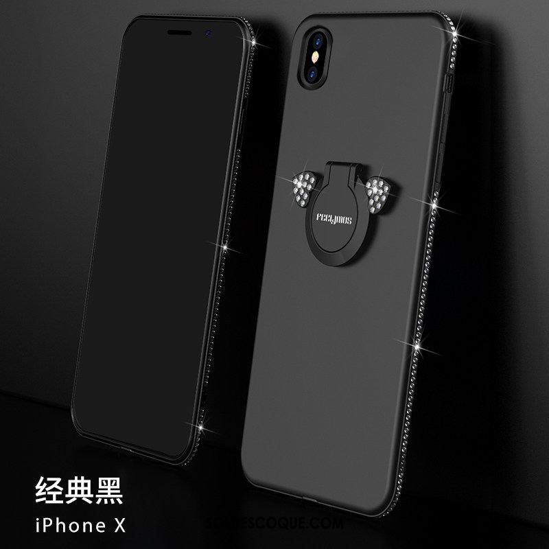 Coque iPhone X Créatif Fluide Doux Célébrité Tout Compris Protection France