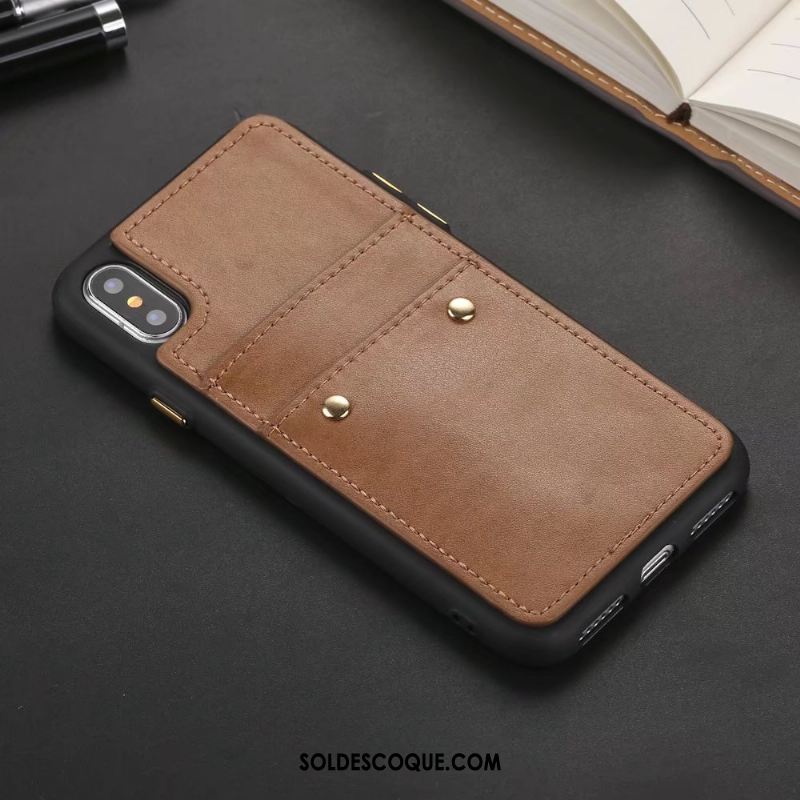 Coque iPhone X Créatif Protection Fluide Doux Personnalité Téléphone Portable Housse Soldes