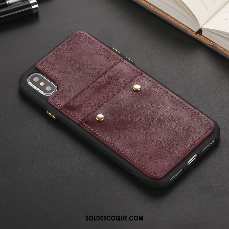 Coque iPhone X Créatif Protection Fluide Doux Personnalité Téléphone Portable Housse Soldes